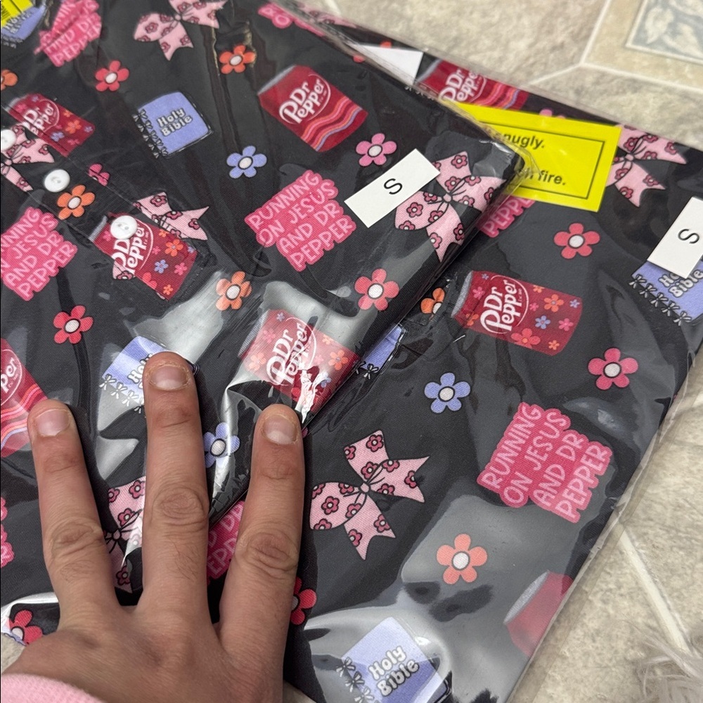 50 pc for 100$ soft bamboo pajama tunic dress cute prints for Christmas gif - Picture 9 of 11